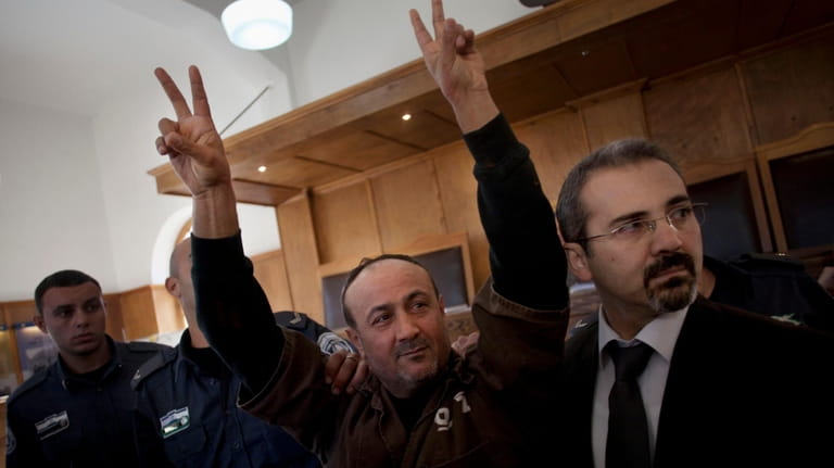 In this Jan. 25, 2012 file photo, senior Fatah leader...