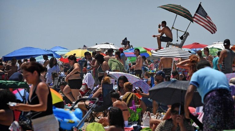 Jones Beach State Park in Wantagh drew 5.95 million people...