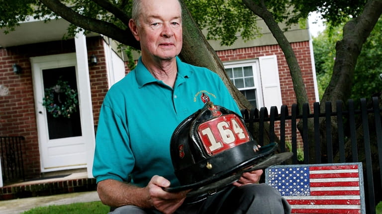FILE — Bob Beckwith, the retired New York City firefighter...