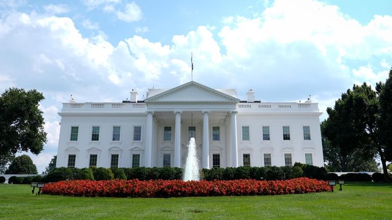 A view of the White House in Washington, D.C. on...