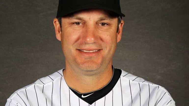 Manager Robin Ventura #23 of the Chicago White Sox poses...