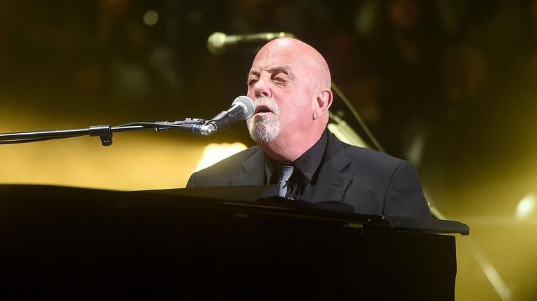 Billy Joel performs at Madison Square Garden in 2017. The...