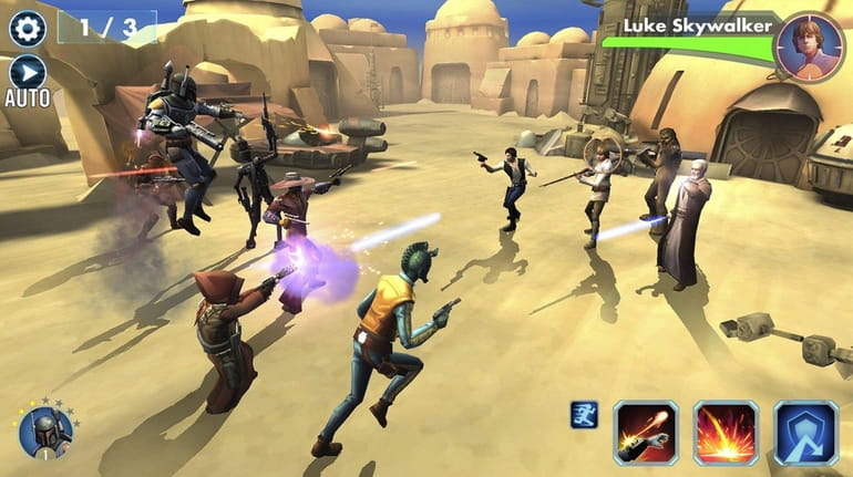 This newest of all Star Wars apps Star Wars: Galaxy...