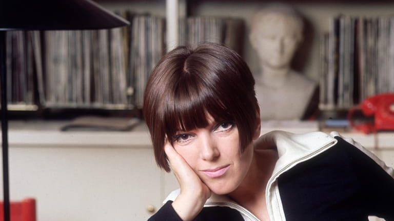 Fashion guru and dress designer Mary Quant at her home...