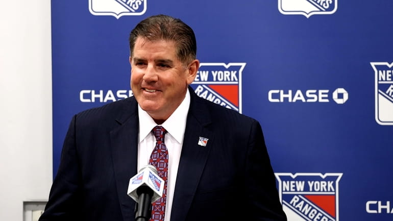 New Rangers head coach Laviolette: 'Let's go to work' - Newsday