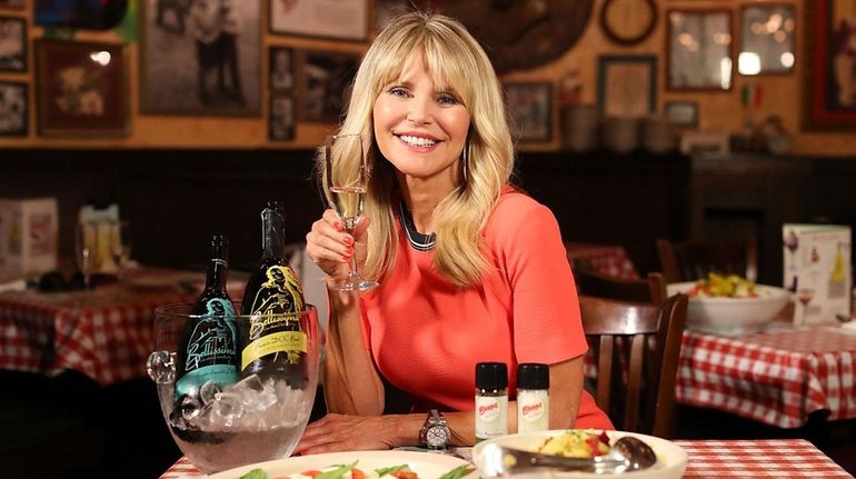 Christie Brinkley at the launch of her Bellissima Prosecco in...