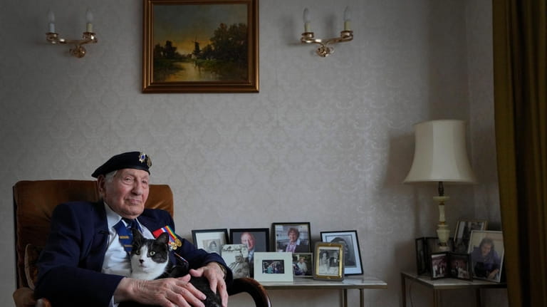 Mervyn Kersh D-Day veteran who fought in the Normandy Campaign,...
