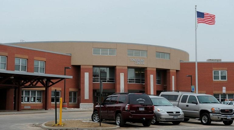 The Brentwood School District's Sonderling Center, seen on Jan. 30,...