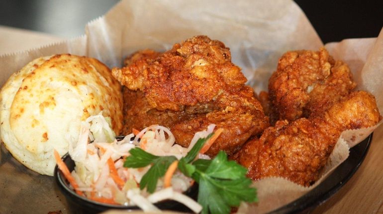 The fried chicken at Copper Pot Chicken Co. in Rockville...