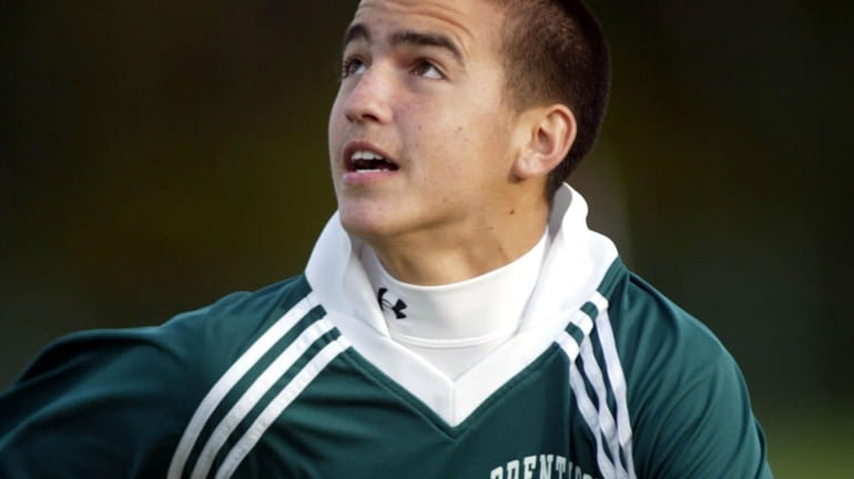 Brentwood soccer player Casey Ellin.