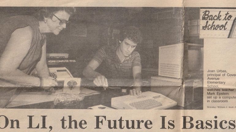 Marc Epstein kept a Sept. 4, 1984 Newsday clipping of...