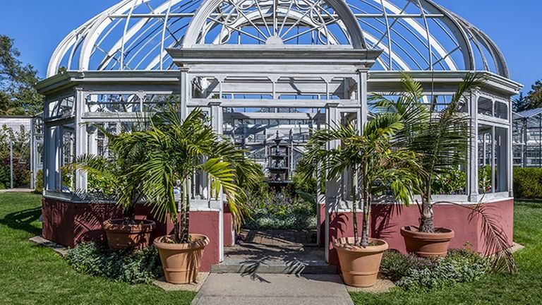 The Robert F. Ench Teaching Gardens at Farmingdale State College. 