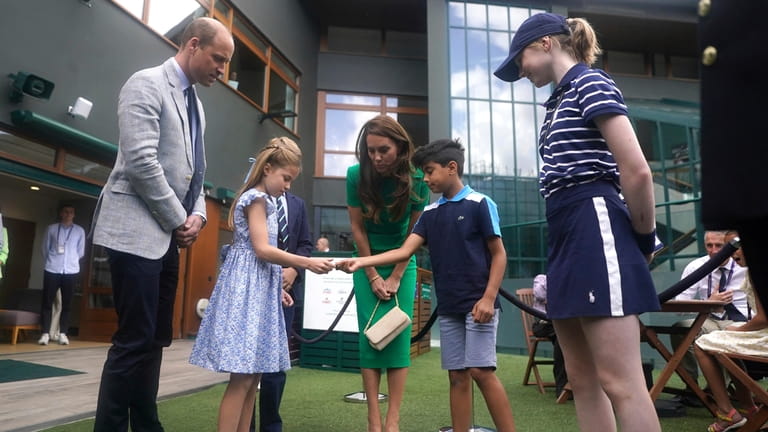 Princess Kate back in Royal Box at Wimbledon with Prince William
