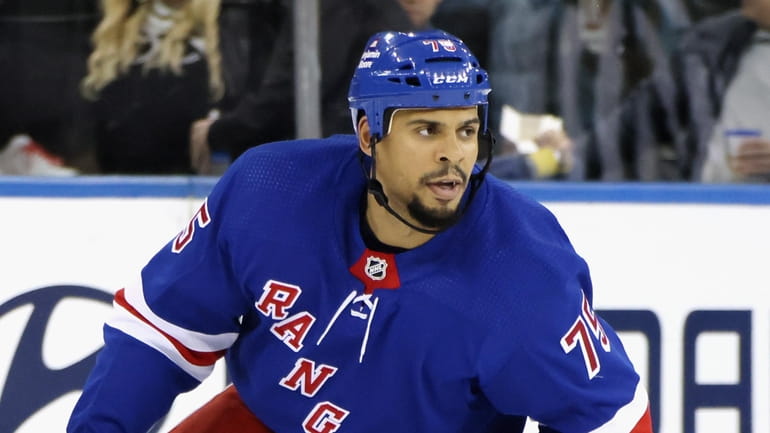 Ryan Reaves said he didn't request trade from Rangers - Newsday