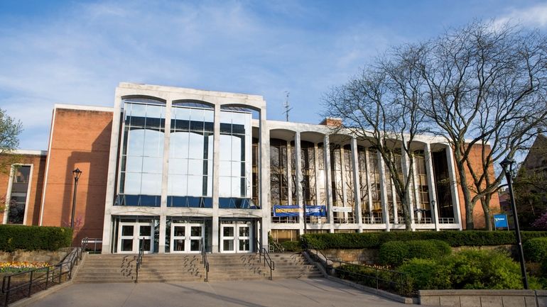 The Mountainlair Student Union on West Virginia University downtown campus...