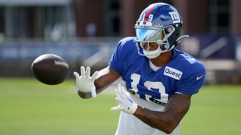 Where was Kenny Golladay? Giants' wide receiver situation is