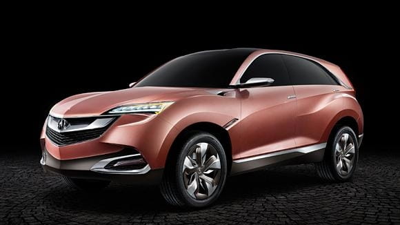 A rendering of Acura's SUV-X small wagon, which debuted at...