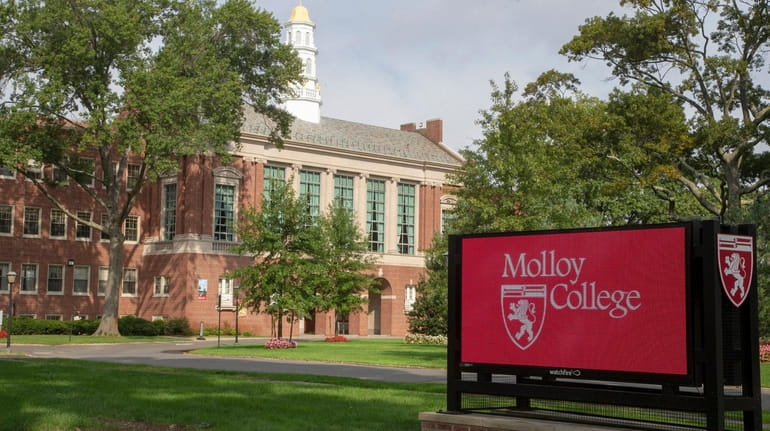 Molloy College in Rockville Centre received a $750,000 grant from...