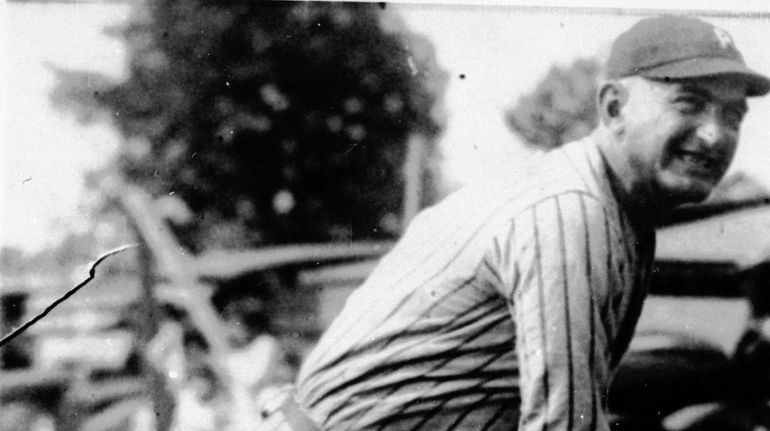 FILE - This undated file photo shows Shoeless Joe Jackson....