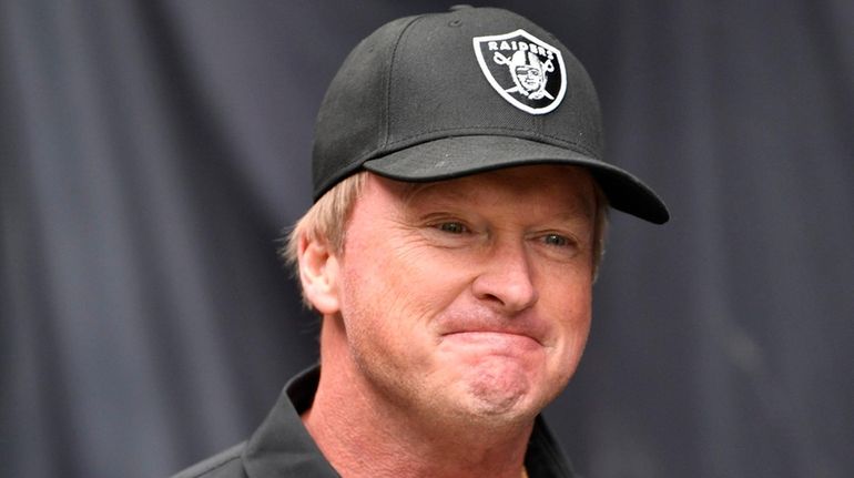 Jon Gruden to Be Introduced as the Raiders' Coach on Tuesday