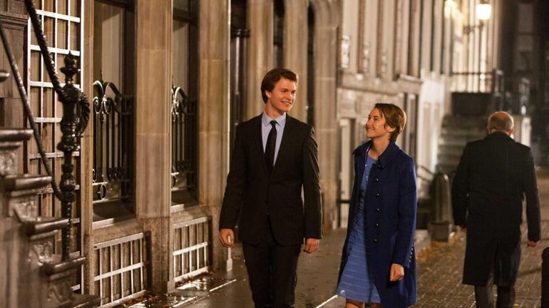 Ansel Elgort and Shailene Woodley appear in a scene from...