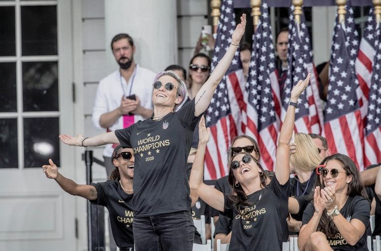 New York City celebrates women's soccer team's World Cup victory – New York  Daily News