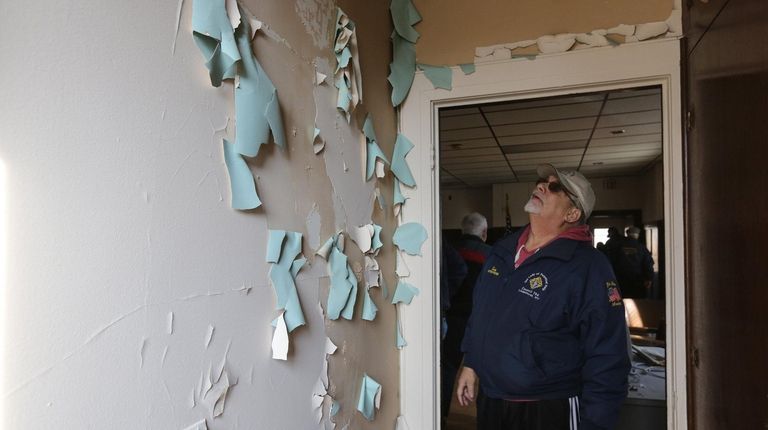 Knights of Columbus member Tom Romano in one of the...