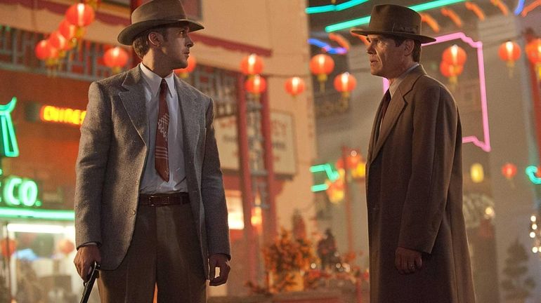 Ryan Gosling (left) and Josh Brolin in "Gangster Squad."