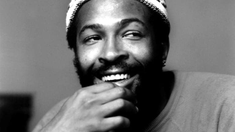 Marvin Gaye in an early 1970s publicity photo.