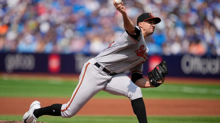 Flaherty pitches 6 innings to win Baltimore debut as AL-leading Orioles  beat Blue Jays 4-1 - Newsday