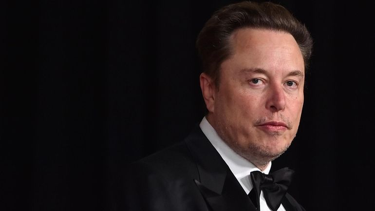 Elon Musk arrives at the 10th Breakthrough Prize Ceremony on...