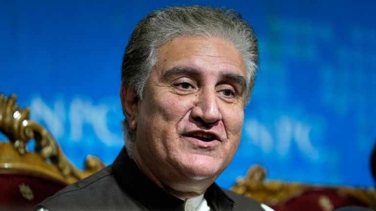 Shah Mahmood Qureshi, a top leader of Pakistan's former Prime...