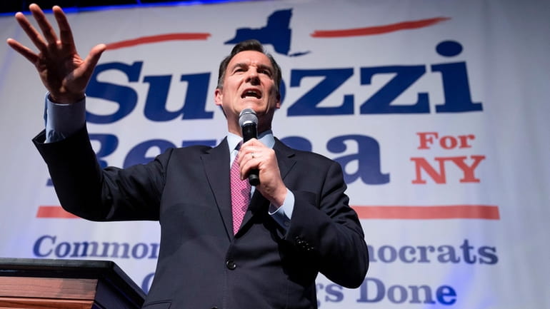 Rep. Tom Suozzi (D-Glen Cove), who is running for governor...