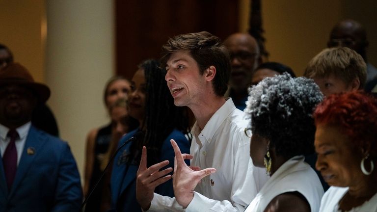 Parker Short, President of the Georgia Young Democrats and graduate...