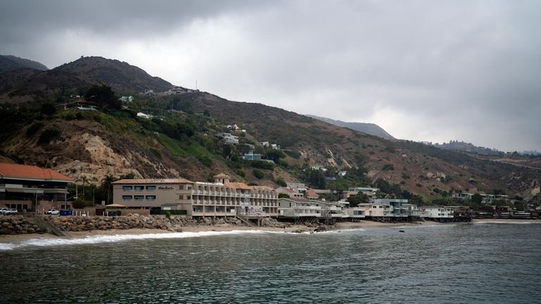 The Pacific coastline is shown Thursday, Sept. 12, 2024, in...