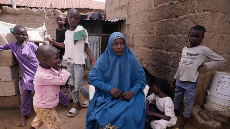 Aisha Aliyu, 36-year-old mother of five, who talked about how...