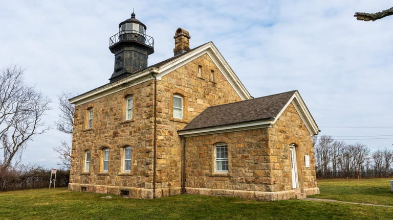 The Old Field Point Lighthouse isn't in imminent danger, but...