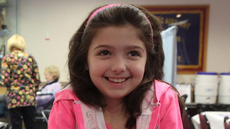 Heather McNamara at age 9 in February 2010.