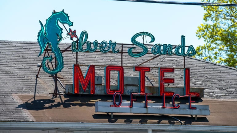 The motel, located on Peconic Bay in Greenport, opened in...