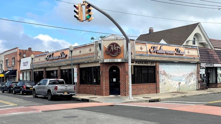 The Mediterranean Diner in Bellmore, which closed on Sept. 8,...