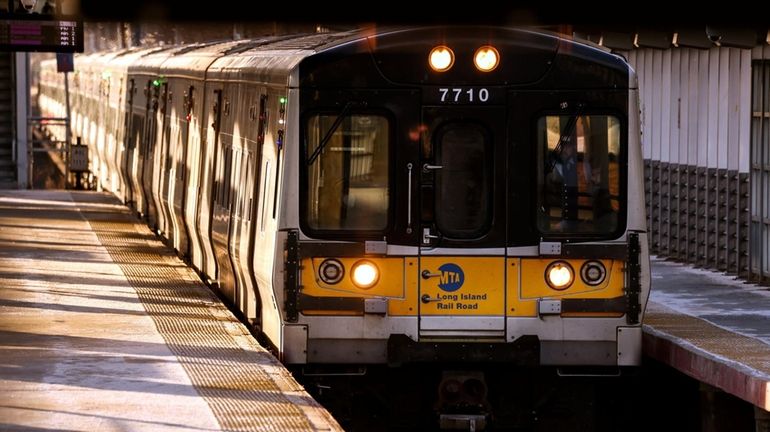 LIRR service east on the Montauk Branch is suspended between...