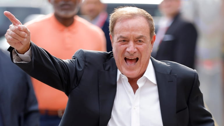 Al Michaels in New York state of mind for Giants-49ers telecast on