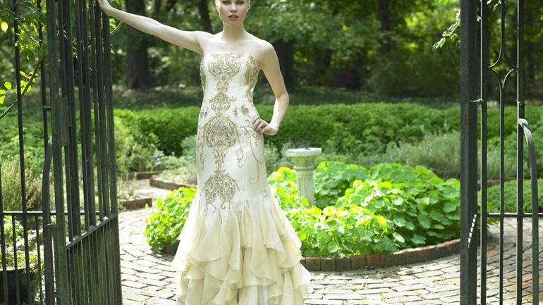 The Fouy/Chov trunk show features haute couture ensembles and gowns...