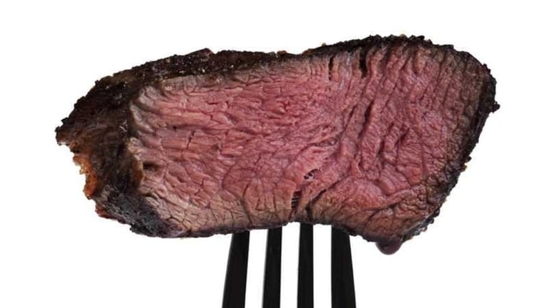 A stock photo of a piece of a grilled steak...
