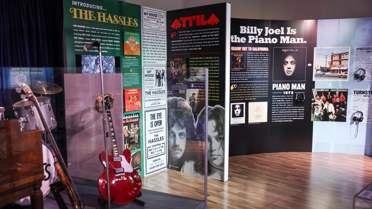 The "Billy Joel: My Life — A Piano Man's Journey" exhibit...