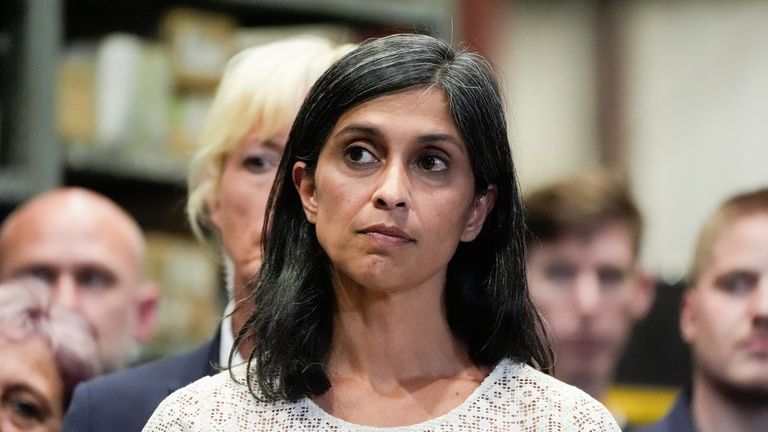 Usha Vance, wife of Republican vice presidential nominee Sen. JD...