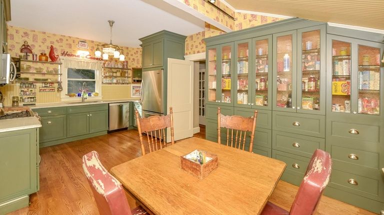 The kitchen was custom-designed during the renovation.