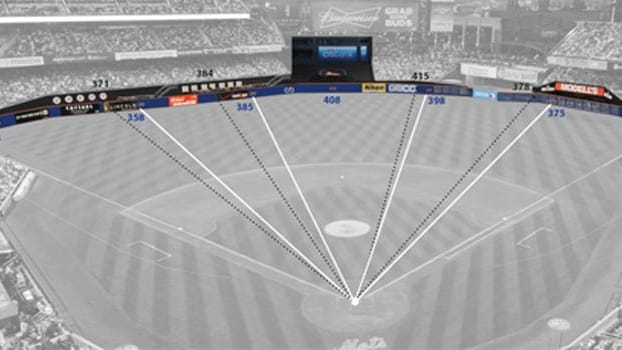 The Mets release this photo to show what the new...