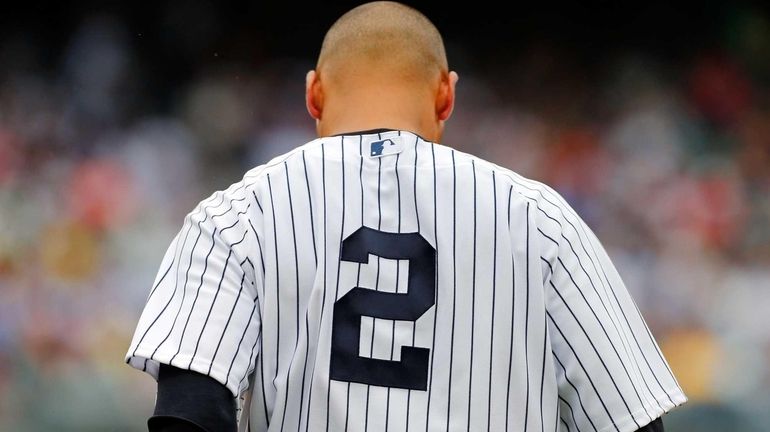 Yankees shortstop Derek Jeter against the Tampa Bay Rays at...