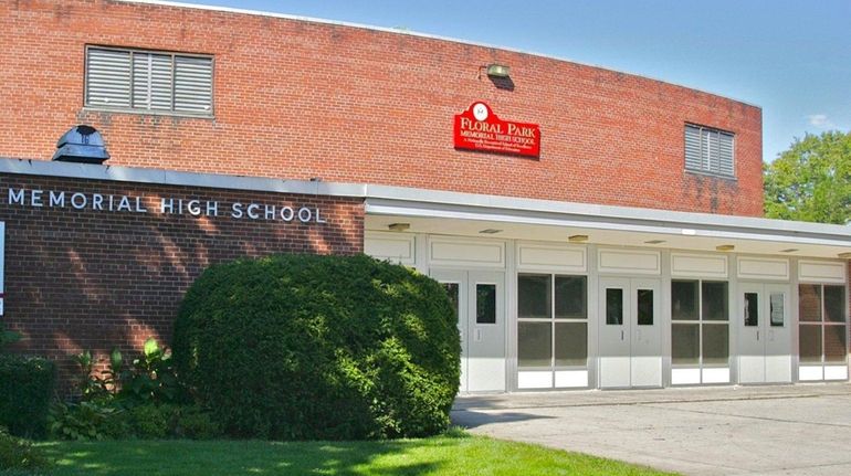 Floral Park Memorial High School in Floral Park, New York.